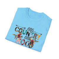 A Little Country - Unisex Softstyle T-Shirt