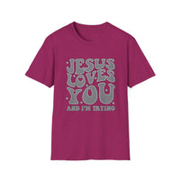 Jesus Loves You - Unisex Softstyle T-Shirt