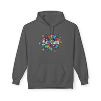 Autism Be Kind - Unisex Midweight Softstyle Fleece Hoodie