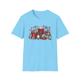 Christmas Coffee - Unisex Softstyle T-Shirt