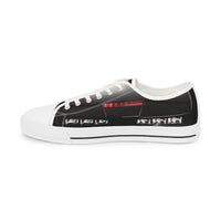 Knight Men's Low Top Sneakers White or Black