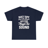 Duct Tape Can't Fix Stupid T Shirt - Funny Shirt, Funny T Shirt - Short Sleeve Unisex Jersey Tee