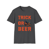 Trick or Beer - Unisex Softstyle T-Shirt