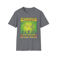 Zombies Eat Brains - Unisex Softstyle T-Shirt