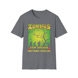 Zombies Eat Brains - Unisex Softstyle T-Shirt