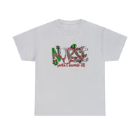 Santa's Favorite Elf Nurse Christmas Funny Shirt - Christmas Funny Holiday Graphic T Shirt Short Sleeve Unisex Jersey Tee