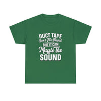 Duct Tape Can't Fix Stupid T Shirt - Funny Shirt, Funny T Shirt - Short Sleeve Unisex Jersey Tee