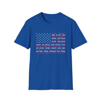 States Flag - Unisex Softstyle T-Shirt