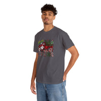 Merry Christmas Truck Funny Shirt - Christmas Funny Holiday Graphic T Shirt Short Sleeve Unisex Jersey Tee