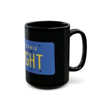 "Signed Tag Replica" Knight Black Mug  (11oz or 15oz)