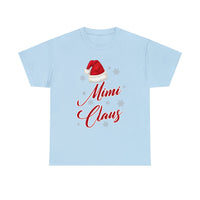 Mimi Claus Christmas T Shirt  - Christmas Funny Holiday Graphic T Shirt, Christmas Shirt, Holiday Shirt - Unisex Jersey Tee