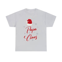 Papa Claus Christmas T Shirt  - Christmas Funny Holiday Graphic T Shirt, Christmas Shirt, Holiday Shirt - Unisex Jersey Tee