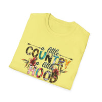 A Little Country - Unisex Softstyle T-Shirt