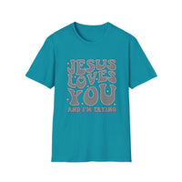 Jesus Loves You - Unisex Softstyle T-Shirt