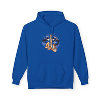 Autism Don't Judge - Unisex Midweight Softstyle Fleece Hoodie