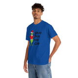 Shut Up Funny Shirt - Christmas Funny Holiday Graphic T Shirt, Christmas Shirt, Holiday Shirt - Short Sleeve Unisex