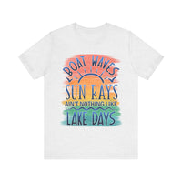 Lake Days - Bella Canvas Unisex Ring Spun Cotton Shirt