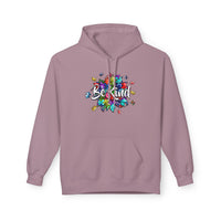 Autism Be Kind - Unisex Midweight Softstyle Fleece Hoodie