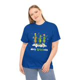 Merry GrinchMas Funny Shirt - Christmas Funny Holiday Graphic T Shirt, Christmas Shirt, Holiday Shirt - Short Sleeve Unisex