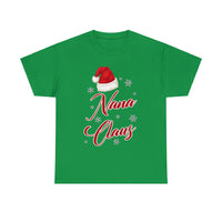 Nana Claus Christmas T Shirt  - Christmas Funny Holiday Graphic T Shirt, Christmas Shirt, Holiday Shirt - Unisex Jersey Tee