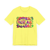 Spring Break Squad Bella Canvas Unisex Jersey Short Sleeve Tee