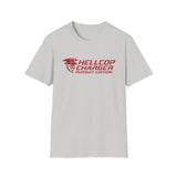 Hellcop Charger 2 - Softstyle T Shirt - Funny Shirt, Dodge Shirt, Police Pursuit Shirt