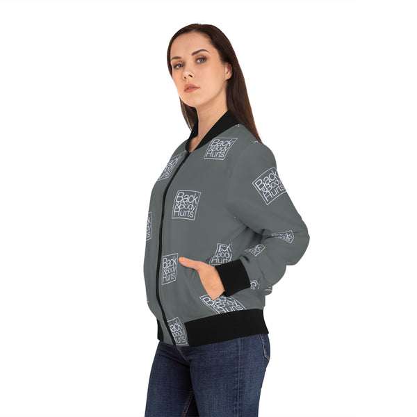 Back And Body Hurts Women's Bomber Jacket
