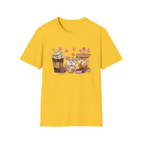 Cat Coffee - Unisex Softstyle T-Shirt