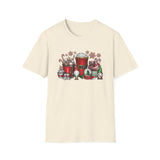 Christmas Coffee - Unisex Softstyle T-Shirt