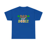 Bad And Boozy St Patrick's Day T Shirt - St Patties Day,  Funny Shirt, Funny T Shirt - Short Sleeve Unisex Jersey Tee