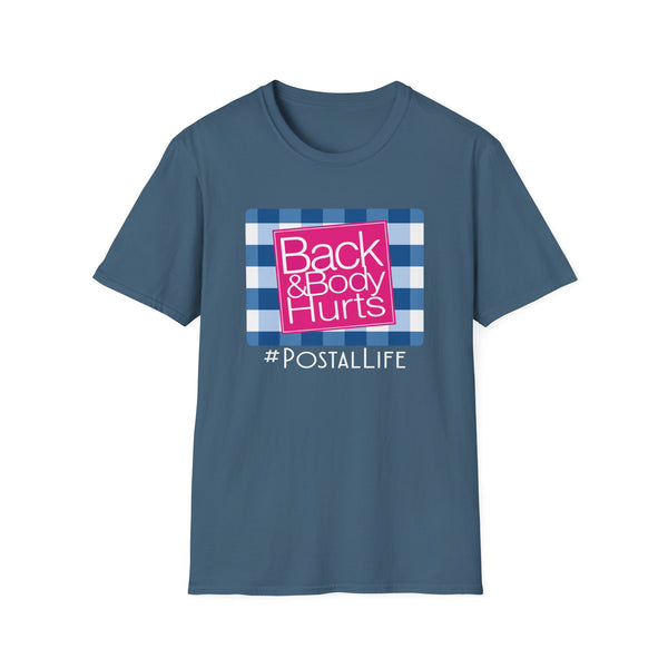 Body Hurts Postal - Unisex Softstyle T-Shirt