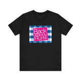 Back & Body Hurts Bella Canvas Shirt, Back and Body Hurts Plaid Gift for Her Funny Graphic T Shirt Jersey Tees