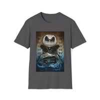 Jack Skellington T Shirt - Skeleton Funny Shirt Unisex Softstyle T-Shirt