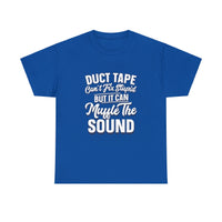 Duct Tape Can't Fix Stupid T Shirt - Funny Shirt, Funny T Shirt - Short Sleeve Unisex Jersey Tee