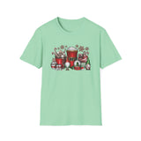 Christmas Coffee - Unisex Softstyle T-Shirt