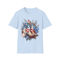 Flag Boots Shirt - Unisex Softstyle T-Shirt