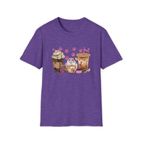 Cat Coffee - Unisex Softstyle T-Shirt