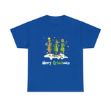 Merry GrinchMas Funny Shirt - Christmas Funny Holiday Graphic T Shirt, Christmas Shirt, Holiday Shirt - Short Sleeve Unisex