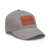 Hubby 2023 - Twill Hat with Faux Leather Patch