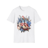 Flag Boots Shirt - Unisex Softstyle T-Shirt