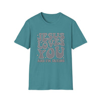 Jesus Loves You - Unisex Softstyle T-Shirt