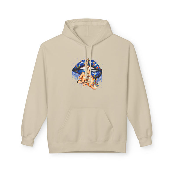 Autism Don't Judge - Unisex Midweight Softstyle Fleece Hoodie