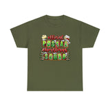 Postal Christmas Squad T Shirt - United States Postal Worker Postal Wear Post Office - Heavy Cotton Unisex