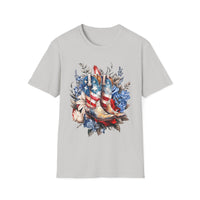 Flag Boots Shirt - Unisex Softstyle T-Shirt