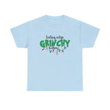 Extra Grinchy Today Funny Shirt - Christmas Funny Holiday Graphic T Shirt, Christmas Shirt, Holiday Shirt - Short Sleeve