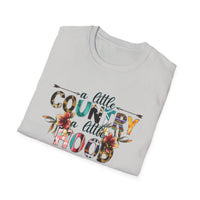 A Little Country - Unisex Softstyle T-Shirt