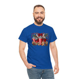 Coffee Holiday Christmas Funny Shirt - Christmas Funny Holiday Graphic T Shirt Short Sleeve Unisex Jersey Tee