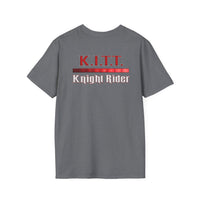 Knight KITT Scanner Front/Back - Unisex Softstyle T-Shirt