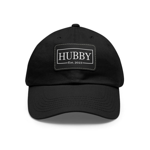 Hubby 2023 II - Hat with Faux Leather Patch