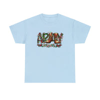 Army Mom Christmas Shirt - Christmas Holiday Military Graphic T Shirt Short Sleeve Unisex Jersey Tee